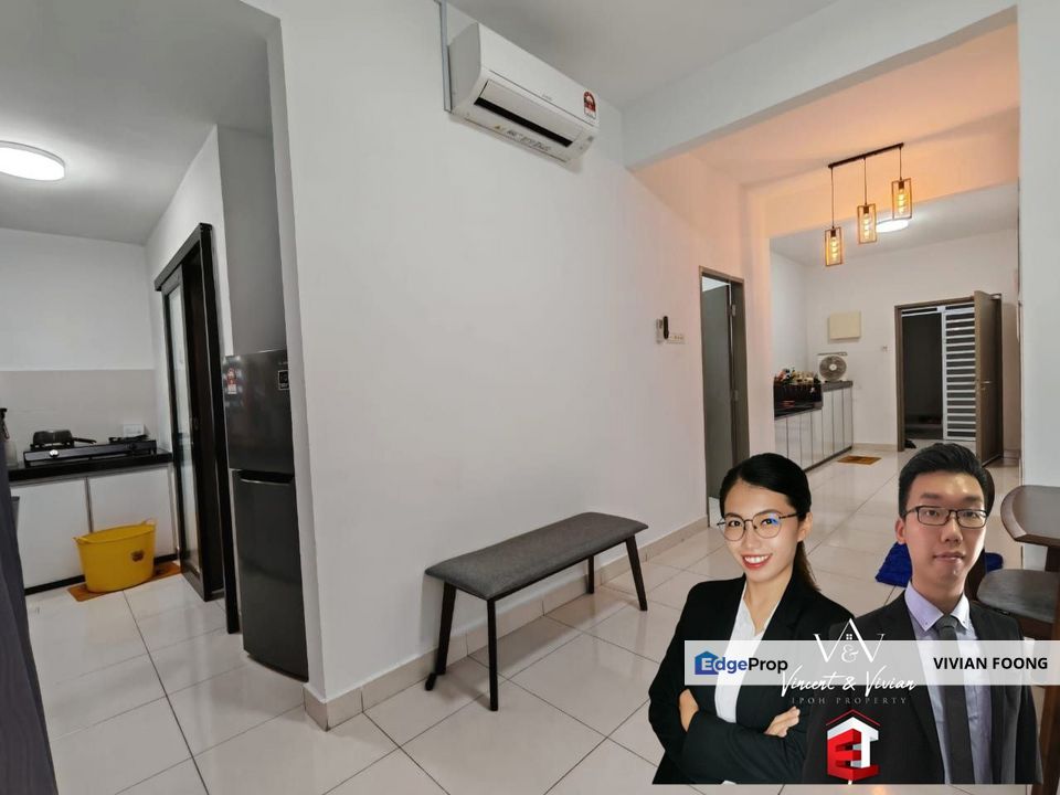 Meru Heights Residences, Ipoh, Perak for rent furnished gated and guarded, Perak, Ipoh