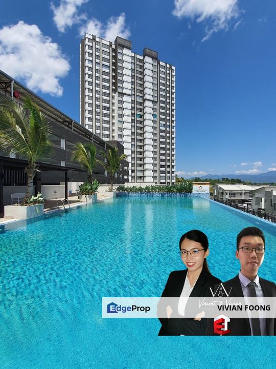 Meru Heights Residences, Ipoh, Perak for rent furnished gated and guarded, Perak, Ipoh