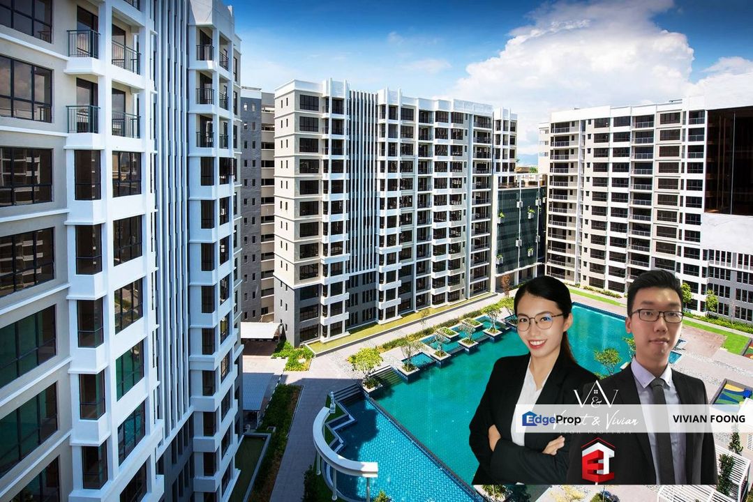 Upper East @ Tiger Lane, Ipoh, Perak for rent condominium well maintain, Perak, Ipoh