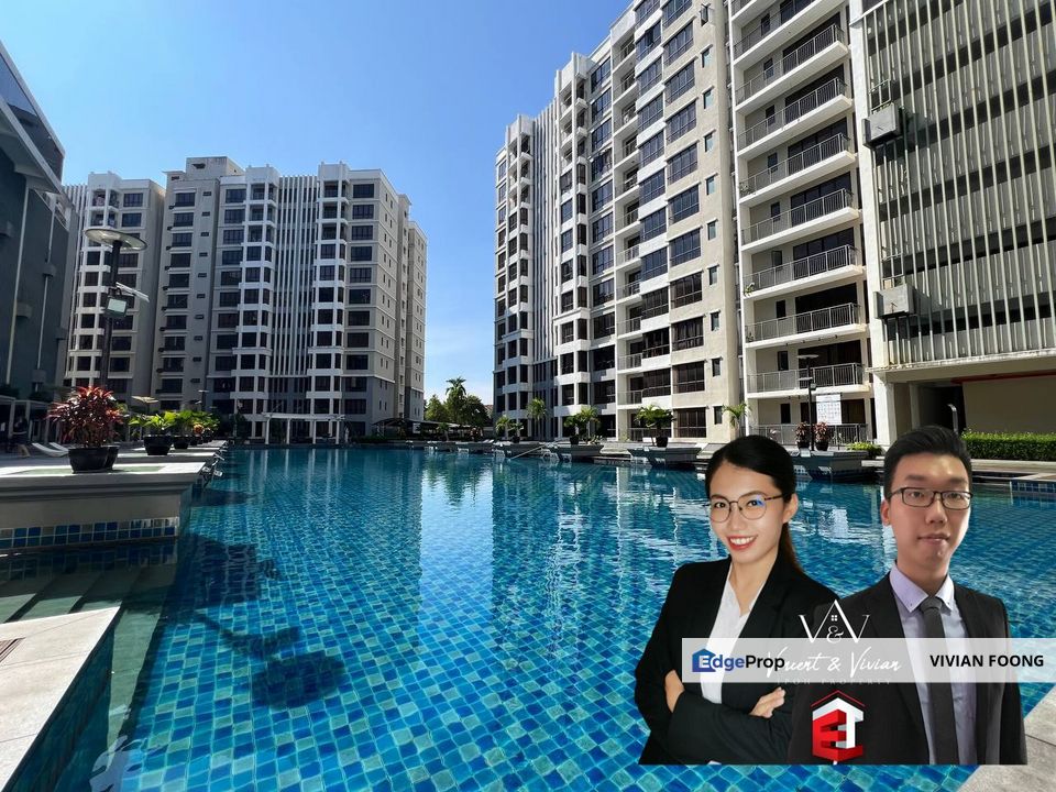 Upper East @ Tiger Lane, Ipoh, Perak for rent condominium well maintain, Perak, Ipoh