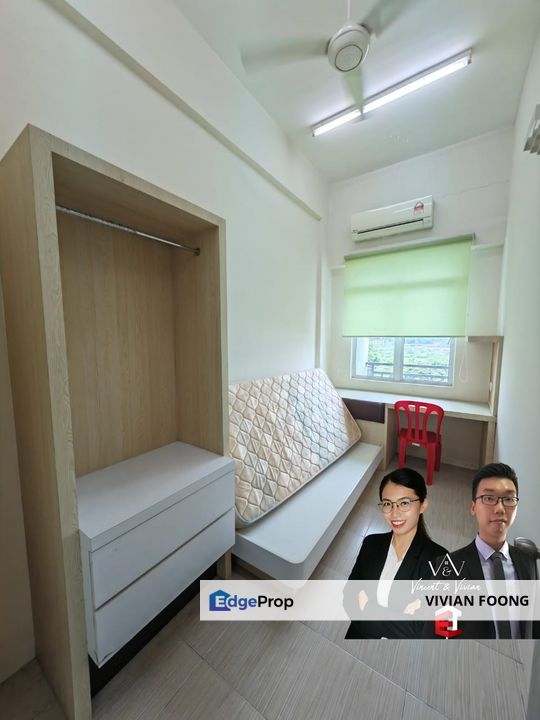 MH UniLodge, Kampar, Perak furnished room condominium gated and guarded for rent, Perak, Kampar