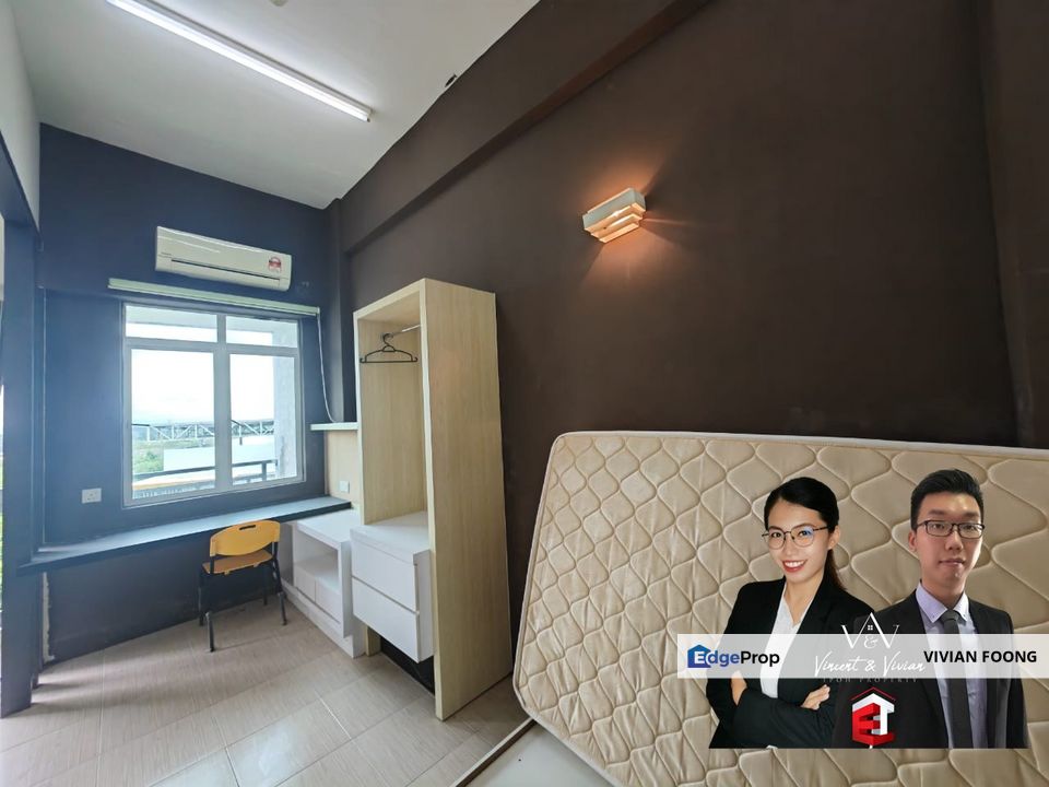 MH UniLodge, Kampar, Perak furnished room condominium gated and guarded for rent, Perak, Kampar