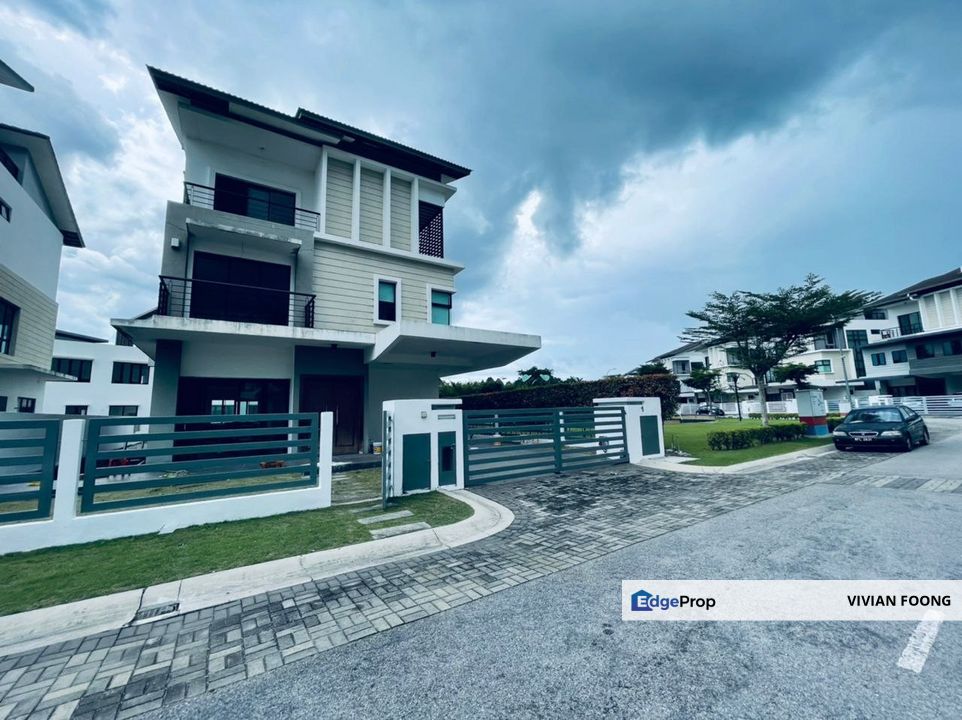 Enclave @ tiger lane ipoh perak bungalow for rent, partially furniture, gated and guarded, Perak, Ipoh