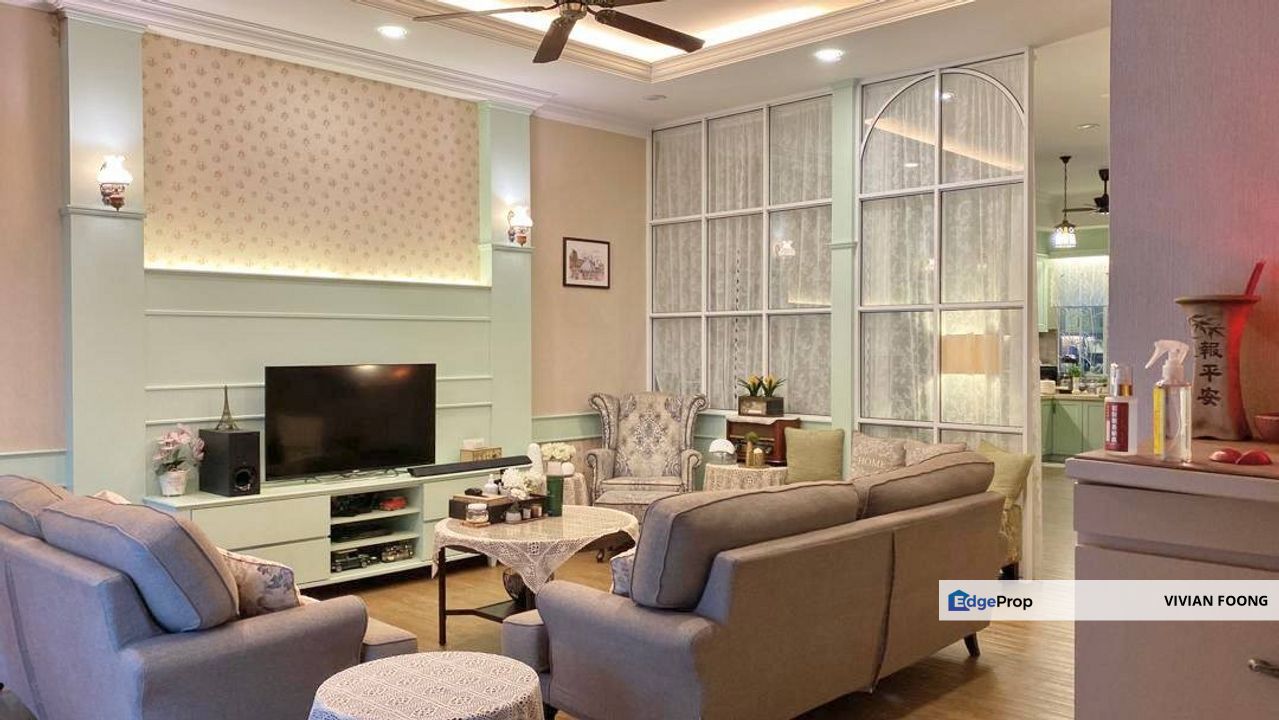 Bandar Bukit Mertajam, Bukit Mertajam, Penang, Double Storey Superlink House, For Sale, Freehold, Fully renovated, Facing south east, Gated  guarded. , Penang, Bukit Mertajam