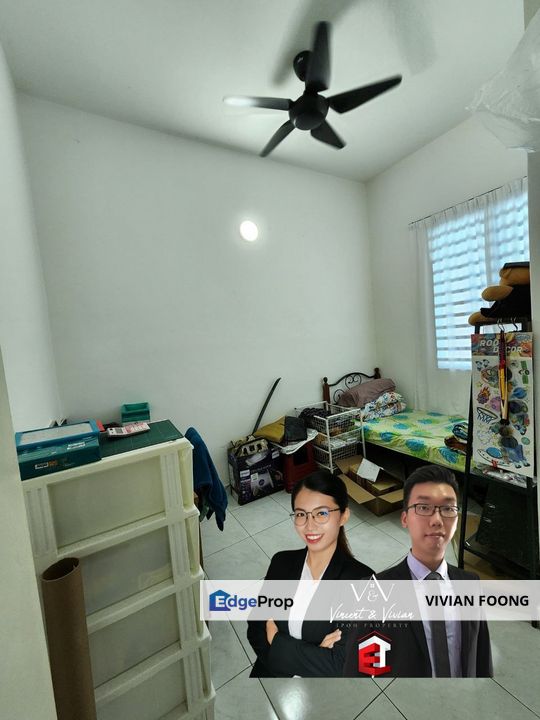 Taman klebang putra ipoh perak terrace house for sale freehold bumi lot facing field balcony , Perak, Ipoh