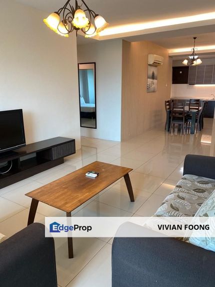 Kinta Riverfront, Ipoh, Perak,  Condominium, For rent, Fully Furnished, Gated And Guarded, Good Condition, Strategic Location, Perak, Kinta