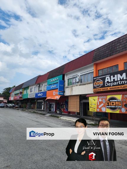 Simpang pulai ipoh perak taman bersatu shoplot for sale with tenanted panorama lapangan perdana seri botani , Perak, Ipoh