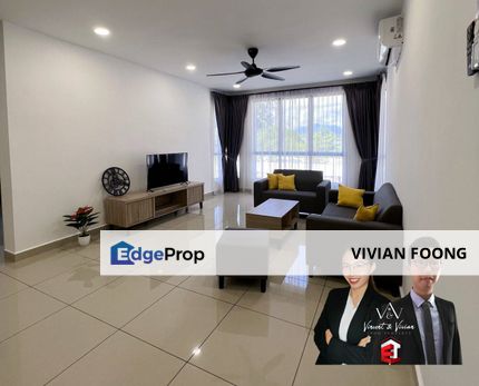 Upper east @ tiger lane ipoh perak for rent gated and guarded facilities near ipoh town lower floor ove in condition fully furnished, Perak, Ipoh