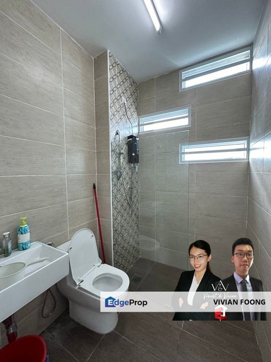 Taman silibin saujana (hillview residence) kinta perak semid  for rent  brand new unit gated and guarded south east  partially furnished, Perak, Kinta