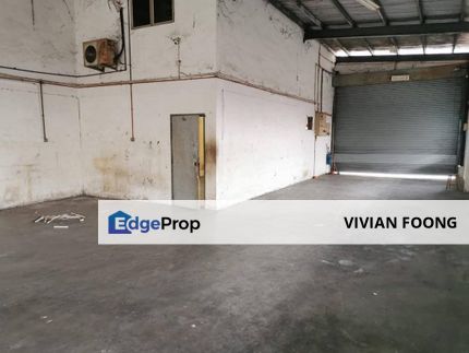 Kawasan perindustriam gopeng factory for sale  semi d  light industry simpang pulai, Perak, Ipoh