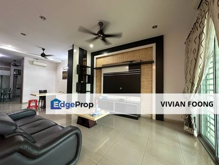 Taman silibin ipoh perak terrace house for sale near ipoh town facing field good condition , Perak, Ipoh