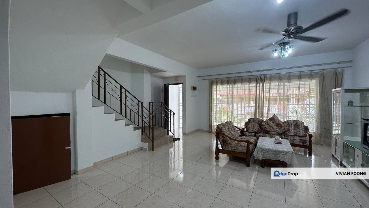 Pakatan jaya bercham ipoh perak terrace house for rent furnished chinese area good location ipoh town perak , Perak, Ipoh