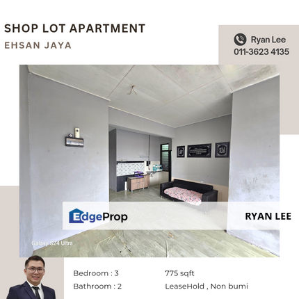 Ehsan Jaya , Shop Lot Apartment, Johor, Johor Bahru