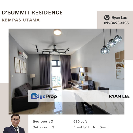 D'summit Residence @ Kempas Utama, Johor, Johor Bahru
