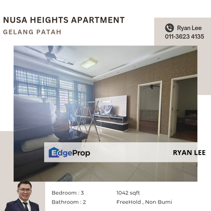 Nusa Heights Apartment @ Gelang Patah, Johor, Gelang Patah