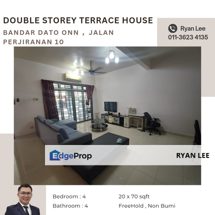 Bandar Dato onn ，Jalan Perjiranan 10, Johor, Johor Bahru