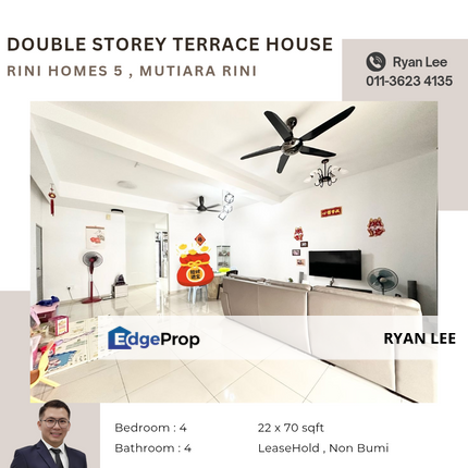 Rini Homes 5 , Mutiara Rini
, Johor, Skudai