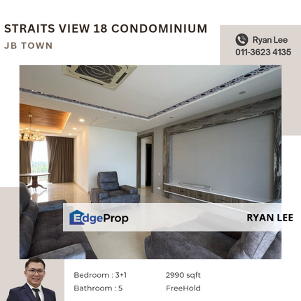 Straits View 18 Condominium @ JB Town, Johor, Johor Bahru