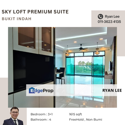 Sky Loft Premium Suite @ Bukit Indah, Johor, Johor Bahru