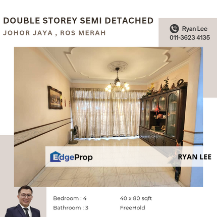 Johor Jaya , Ros Merah, Johor, Johor Bahru