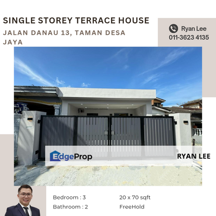 Jalan Danau 13, Taman Desa Jaya, Johor, Johor Bahru