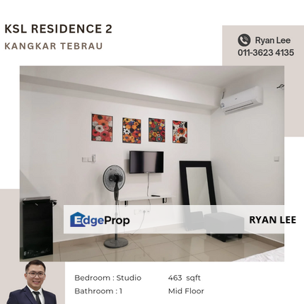 KSL Residence 2 @ Kangkar Tebrau, Johor, Johor Bahru