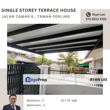 Jalan Camar 6 , Taman Perling, Johor, Johor Bahru