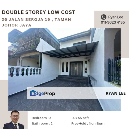 26 Jalan Seroja 19 , Taman Johor Jaya, Johor, Johor Bahru