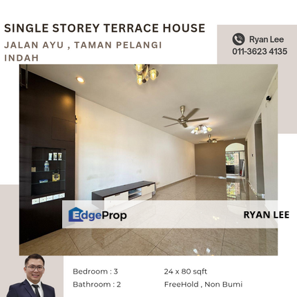 Jalan Ayu , Taman Pelangi Indah, Johor, Ulu Tiram