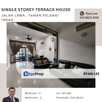Jalan Lawa , Taman Pelangi Indah, Johor, Ulu Tiram