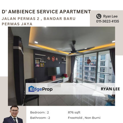 D' Ambience Service Apartment, Johor, Masai
