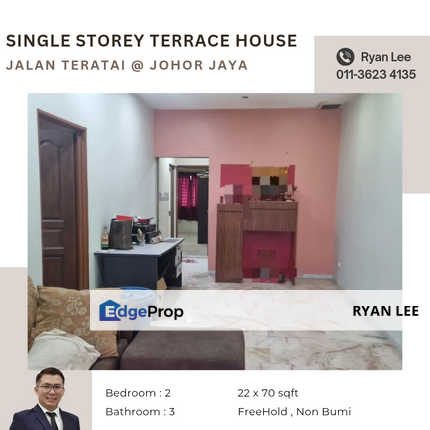 Jalan Teratai @ Johor Jaya, Johor, Johor Bahru