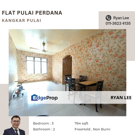 Flat Pulai Perdana @ Kangkar Pulai, Johor, Skudai