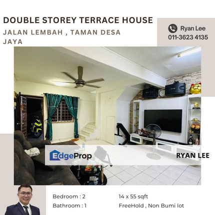 Jalan Lembah , Taman Desa Jaya, Johor, Johor Bahru