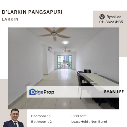 D’Larkin Pangsapuri @ Larkin, Johor, Johor Bahru