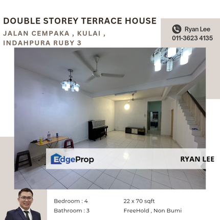Jalan Cempaka , Kulai , Indahpura Ruby 3, Johor, Kulai