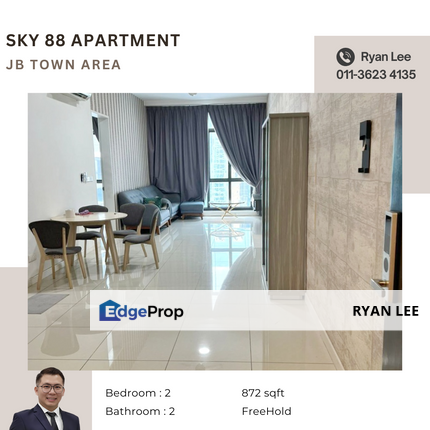Sky 88 @ JB Town Area, Johor, Johor Bahru