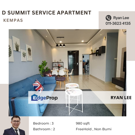 D summit Service Apartment , Kempas, Johor, Johor Bahru