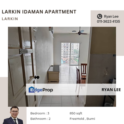 Larkin Idaman Apartment , Larkin, Johor, Johor Bahru