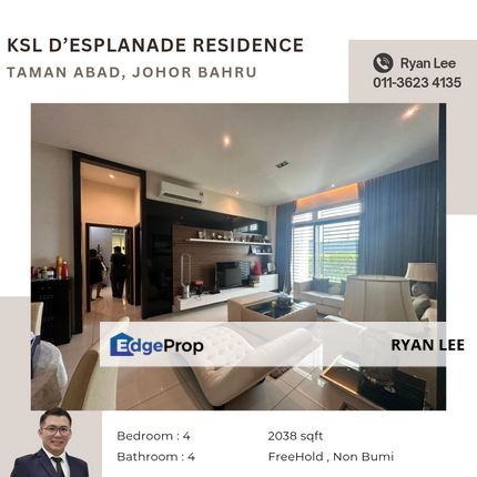 KSL D’Esplanade Residence, Johor, Johor Bahru