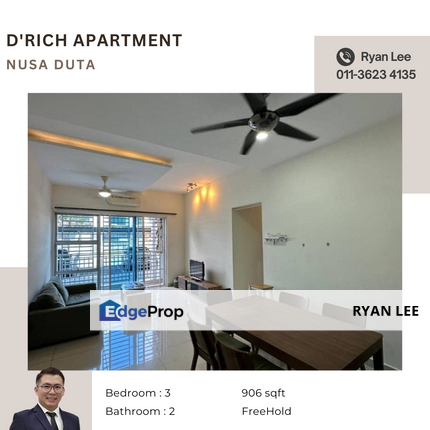 D'Rich Apartment , Nusa Duta, Johor, Skudai