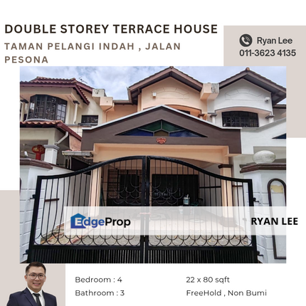 Taman Pelangi Indah , Jalan Pesona, Johor, Ulu Tiram