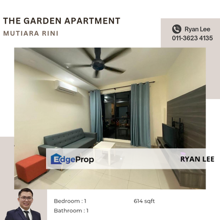 The garden Apartment , Mutiara Rini, Johor, Skudai