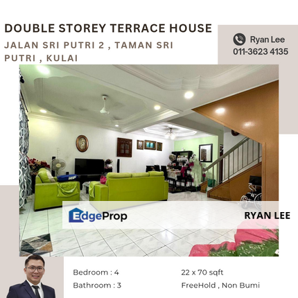 Jalan Sri Putri 2 , Taman Sri Putri , Kulai, Johor, Kulai