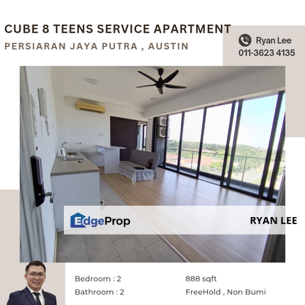 Cube 8 Teens Service Apartment, Johor, Johor Bahru