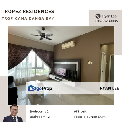 Tropez Residences @ Tropicana Danga Bay, Johor, Johor Bahru