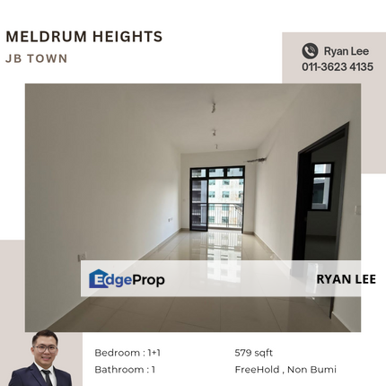 Meldrum Heights @ JB Town, Johor, Johor Bahru