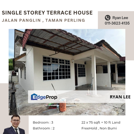 Jalan Panglin , Taman Perling, Johor, Johor Bahru