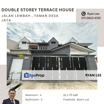 Jalan Lembah , Taman Desa Jaya, Johor, Johor Bahru