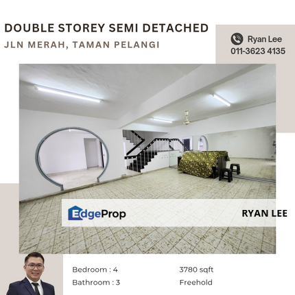 Jln Merah, Taman Pelangi, Johor, Johor Bahru